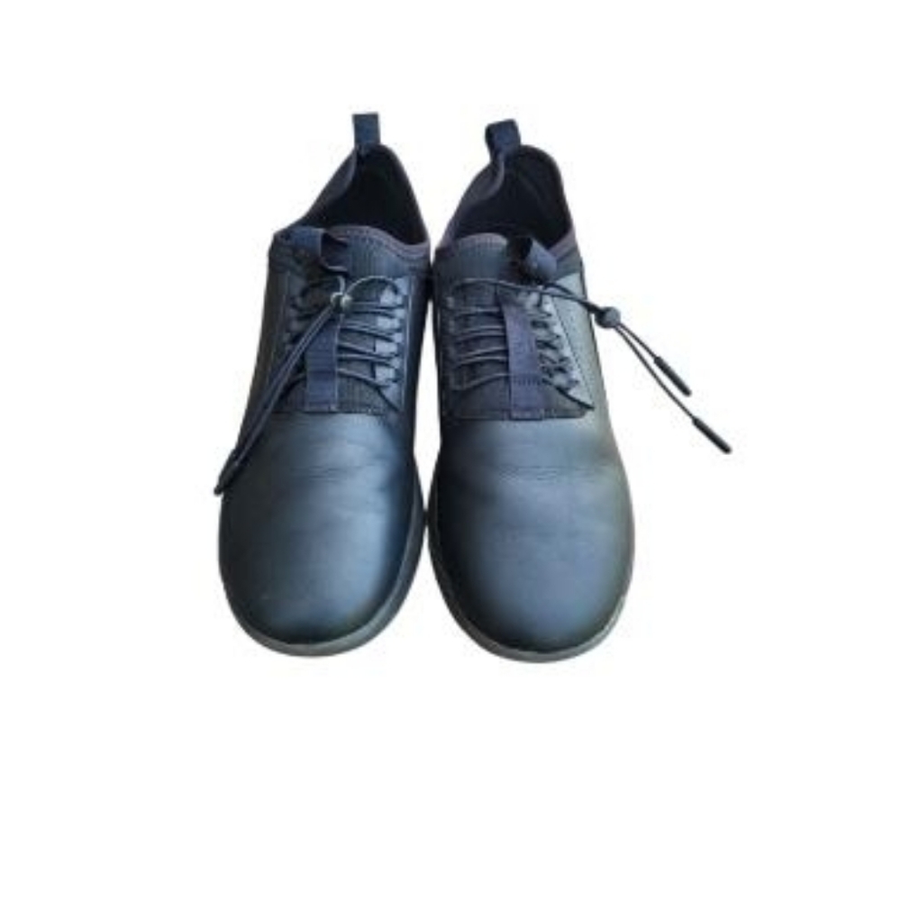 Clove Classic Core Waterpoof Black Leather Nurse Health Sneaker Men 7.5 Women 9 - Picture 6 of 9